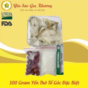 Yến thô tổ góc đặc biệt